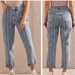 Pinstripe Pacsun Mom Jeans